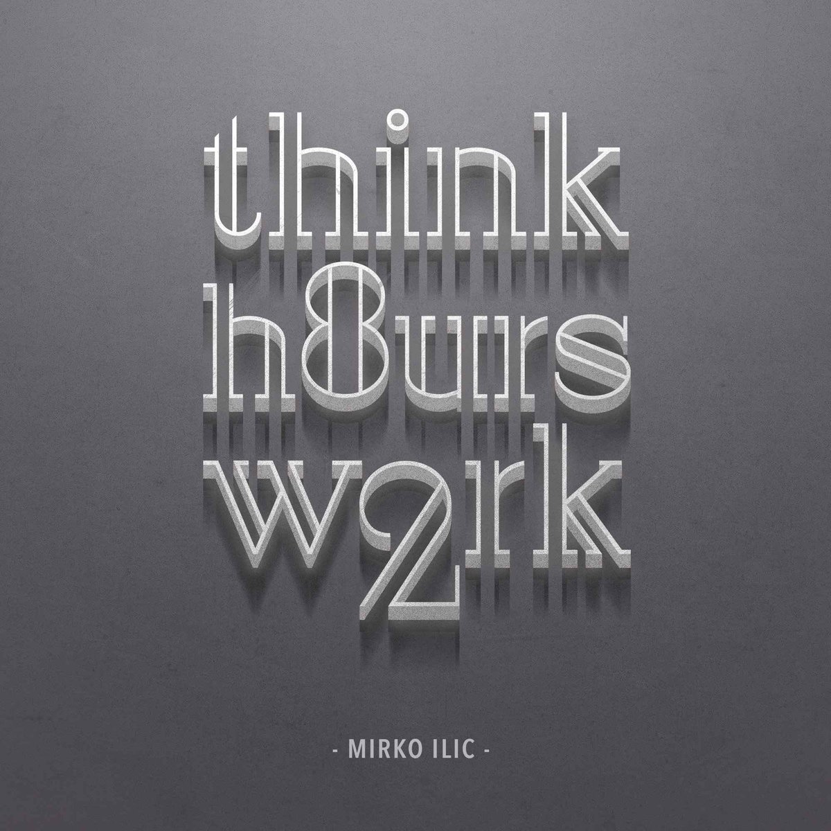 AIGAdesign's tweet photo. "Think 8 hours, work 2"—@mirkoiliccorp #designquote by @CraigBlack88 http://t.co/lCRoUsfEhH http://t.co/VisMeMkjAd