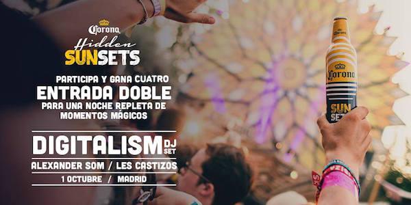 TimeOutMAD's tweet photo. ¡Haz RT y consigue 4 entradas dobles para #HiddenSunset de @escoronita!Participa también aquí http://t.co/AymxVHXyxC http://t.co/OkA0DGRH5z