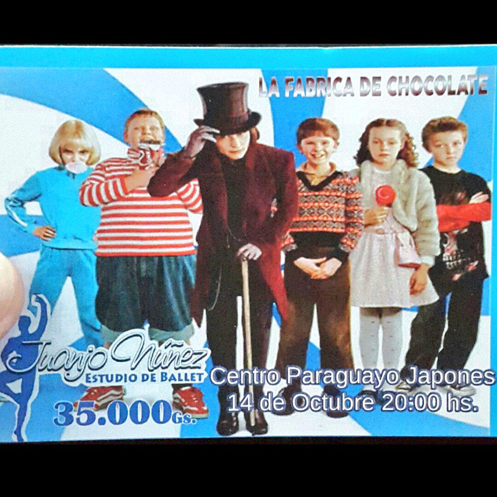 JuanJoseNuez7's tweet photo. Se viene,"la fábrica de chocolates" Centro Paraguayo Japonés , miércoles 14 de octubre!! Te esperamos! Rt por FA http://t.co/7u6bckB6WZ