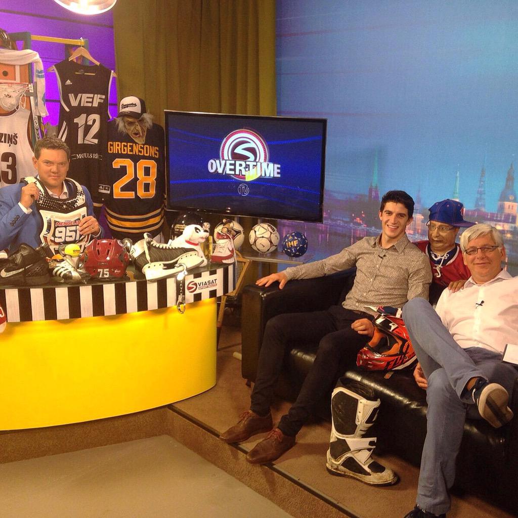 Edgars_Mengelis's tweet photo. Tiekamies šovakar 21:00 OVERTIME TV kanālā TV6! Parunāsim par motokrosu un ne tikai. #EM95 http://t.co/f8ubvrfimB