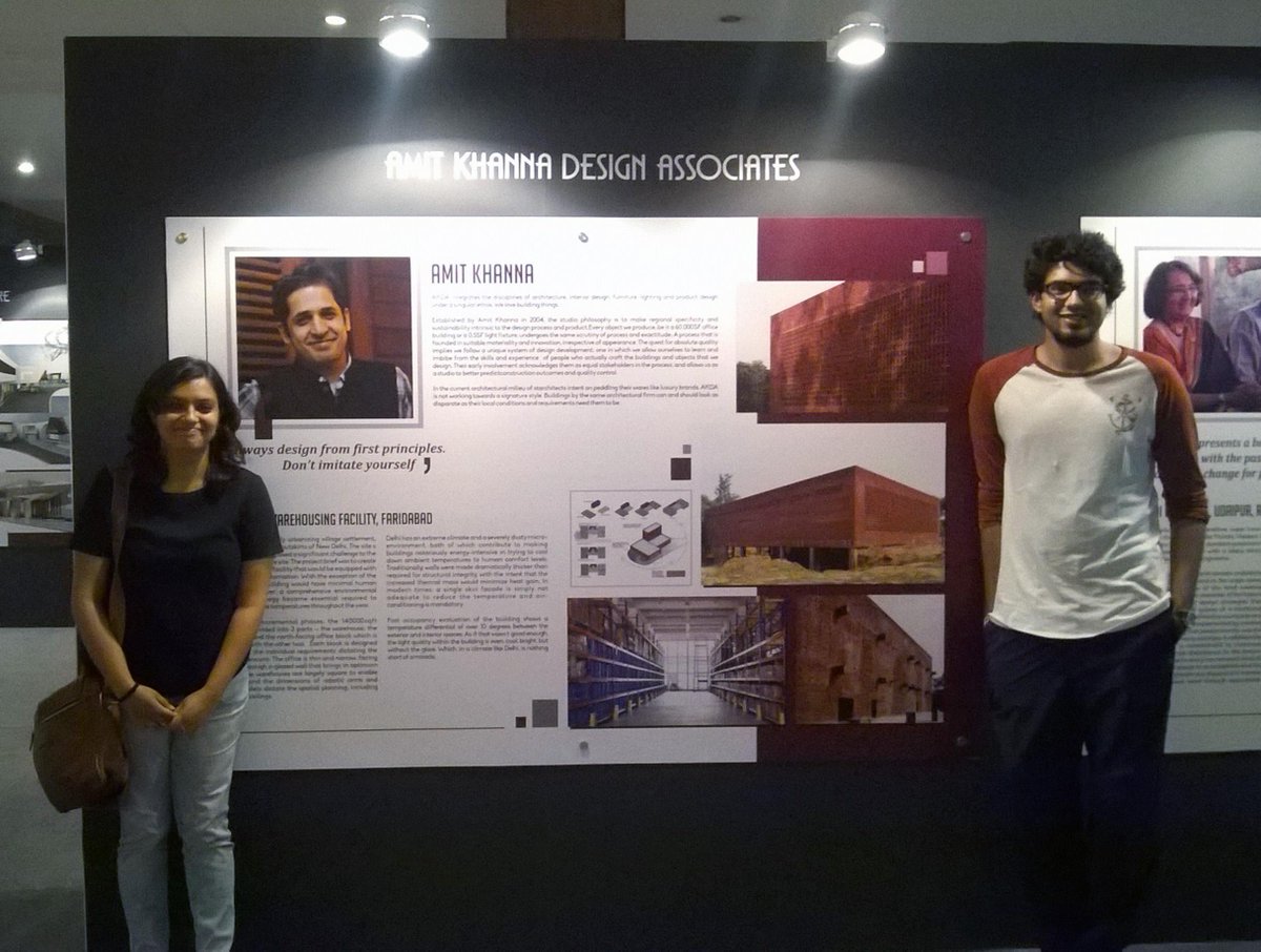 akdaoffice's tweet photo. Team AKDA at FOAID India 2015!| #AKDA #FOAID #Architecture #Exhibition http://t.co/xRT07AFqKE