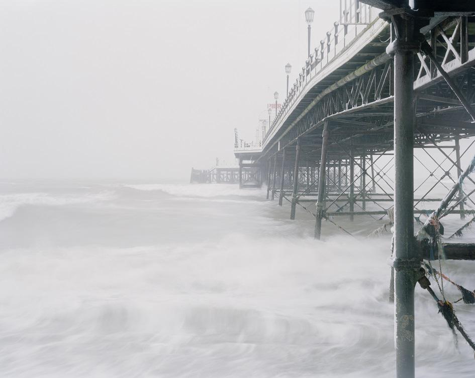 VisitSEEngland's tweet photo. See @simoncroberts stunning images of Britain’s remaining piers @BrightonMuseums  #Pierdom #exhibition fromSaturday http://t.co/AOFm9gFVMS