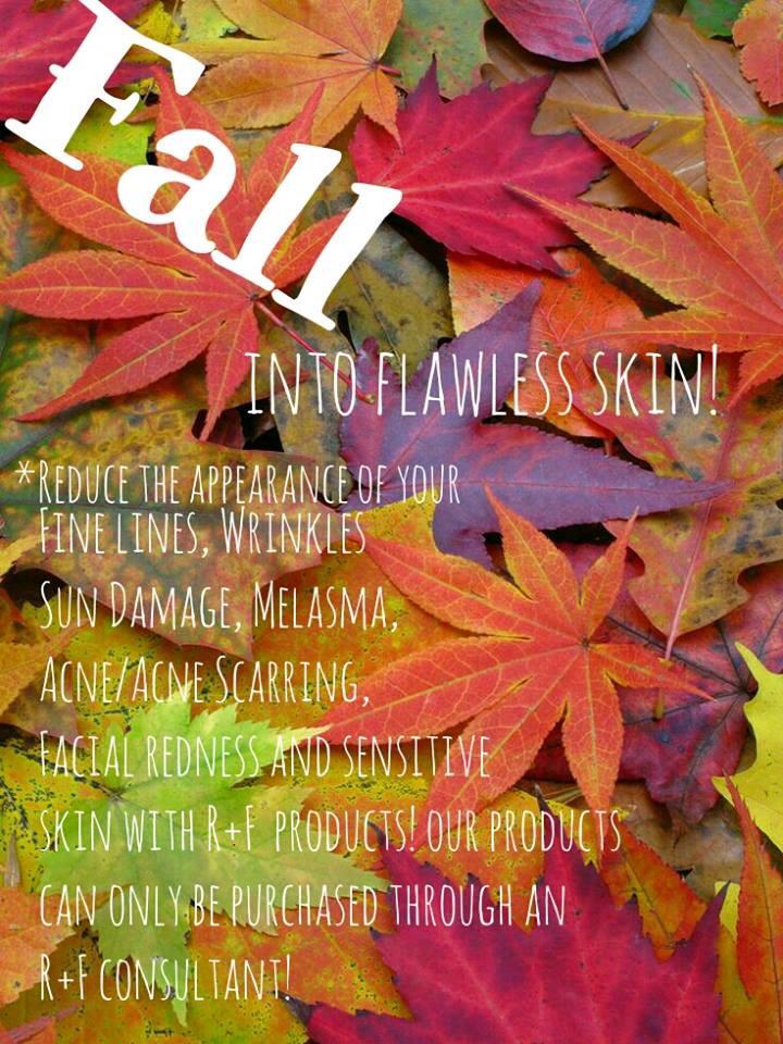 Kells_RandF's tweet image. Happy Monday! Fall into flawless skin with Rodan+Fields!