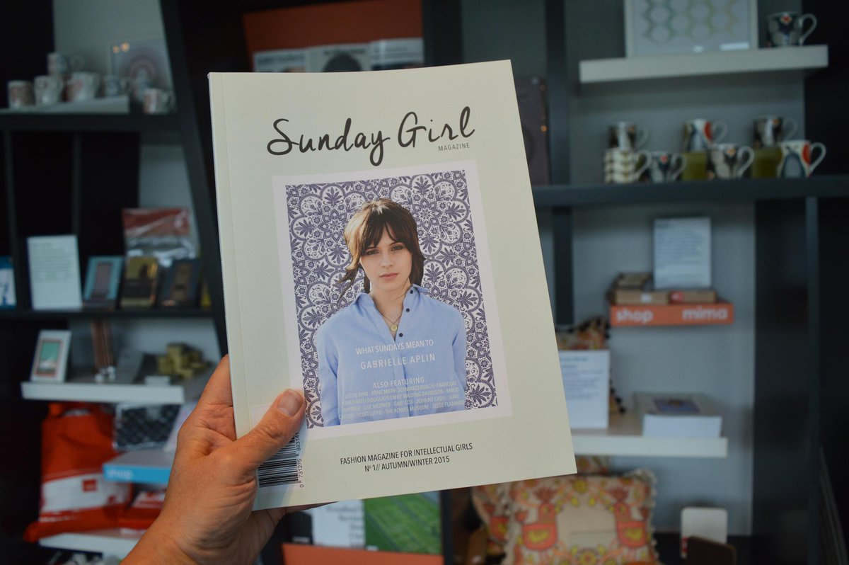 mimauseful's tweet photo. Now stocking @sundaygirlmag #mimashop #art http://t.co/Z6t6YDBlf4