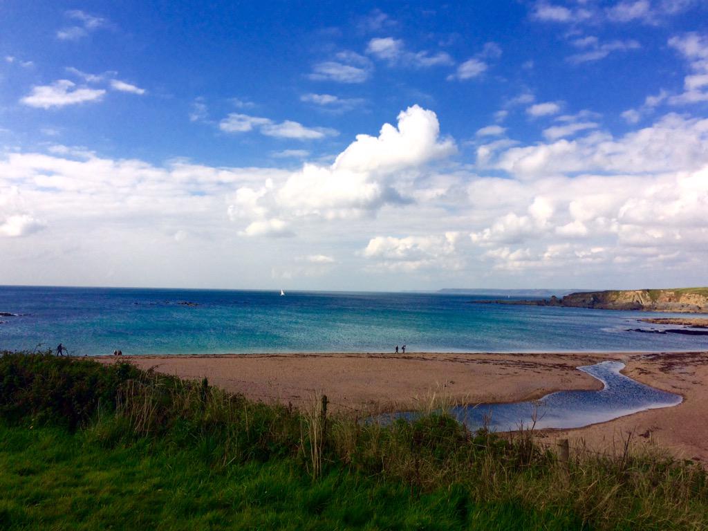 South Milton Sands looked good on Sunday #SouthDevon #seaview
