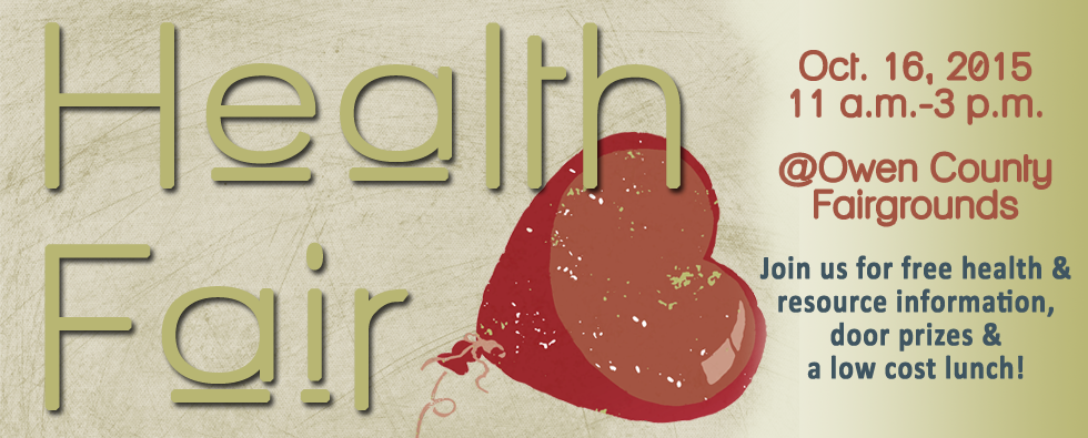 Area_10_Agency's tweet photo. Be sure to add the Owen County Health Fair to your calendar! More info http://t.co/yPo1TESqUn http://t.co/PG32MTwJcg