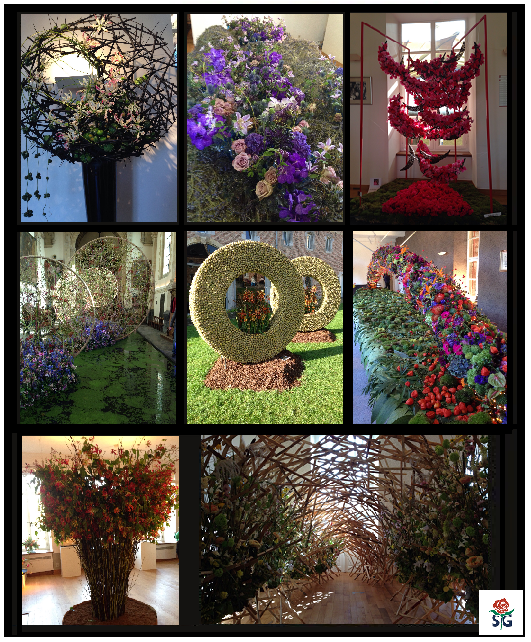 Impressie evenement Fleuramour kasteel Alden Biesen. Bloemdbinders maken Fleuramour een unieke belevenis! #stargugten