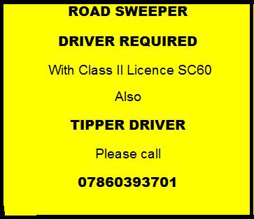 Looking for work in the Bristol area #bristoljobs #bristolwork #jobs #roadsweeper #tipperdriver