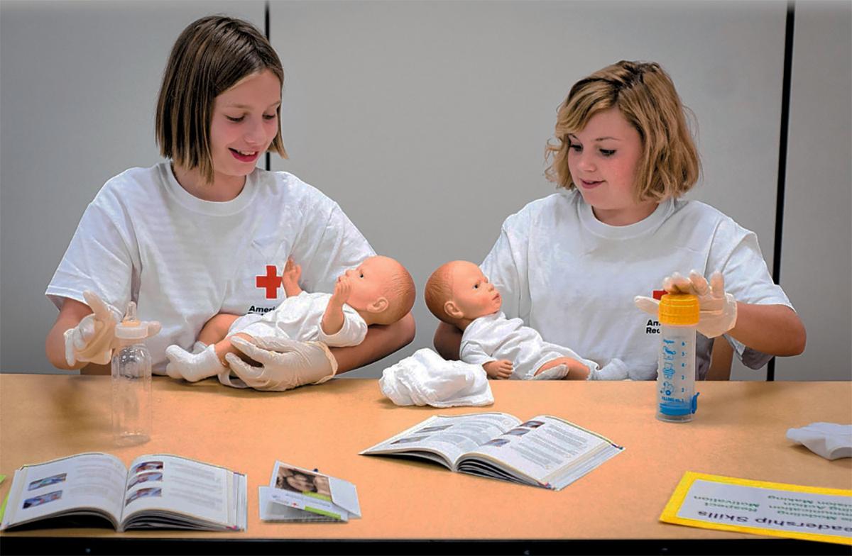 Babysitter's Training ~ Ages 11-14 ~ October 5-8! Red Cross babysitters certificate, learn CPR &amp; First Aid. 254-3866