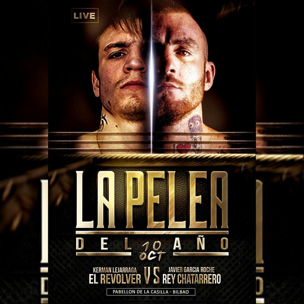 MMASeries's tweet photo. FALTAN MENOS DE DOS SEMANAS PARA VER LA PELEA DEL AÑO - LEJARRAGA VS ROCHE, 10 octubre La Casilla, Bilbao. #mms3 http://t.co/nm1iGhaXfI