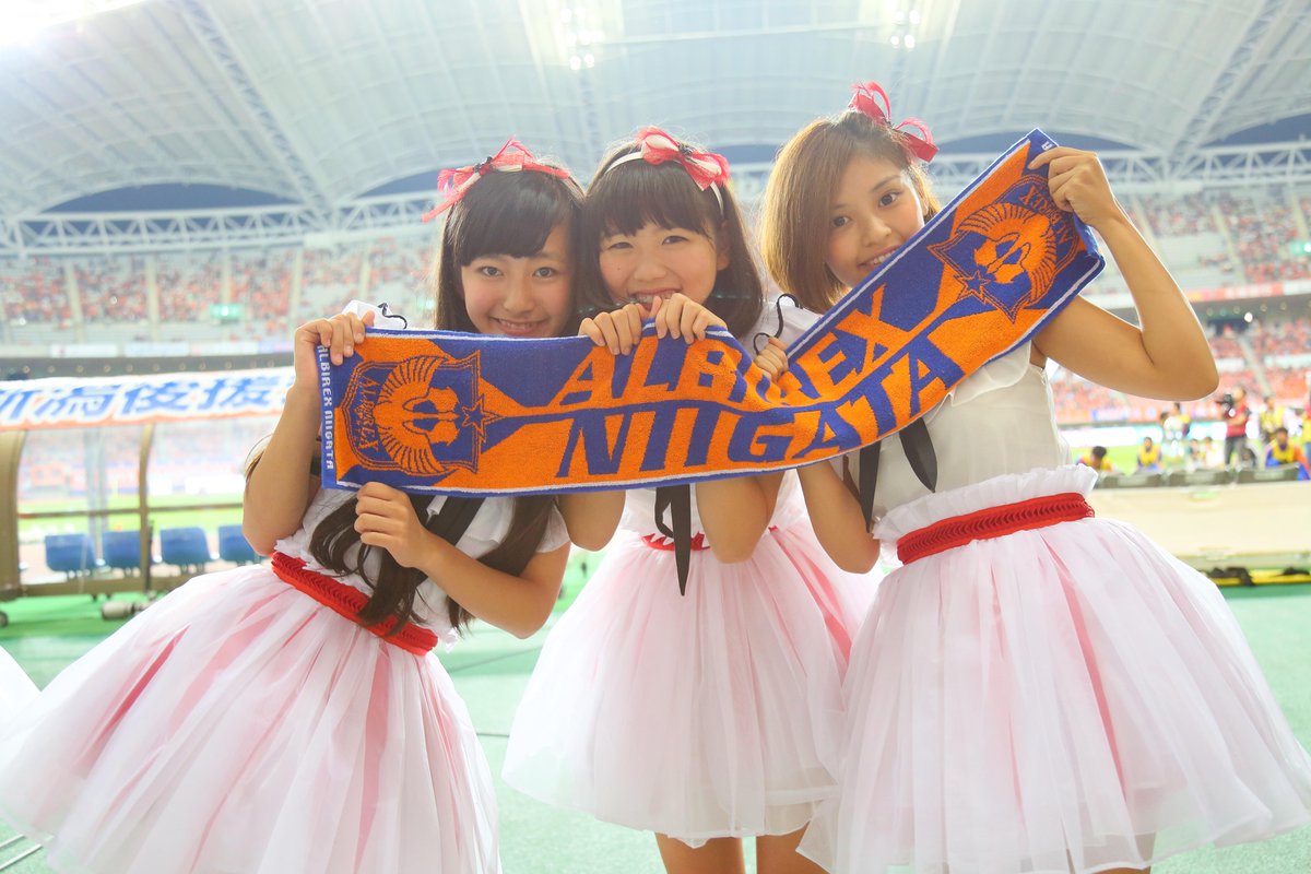 Official Ngt48さんのツイート アルビレックス新潟の応援タオルをいただきました いずれ Ngt48のタオルも この まうまう特に可愛いな おい Ngt48 Http T Co L8e8riccoz
