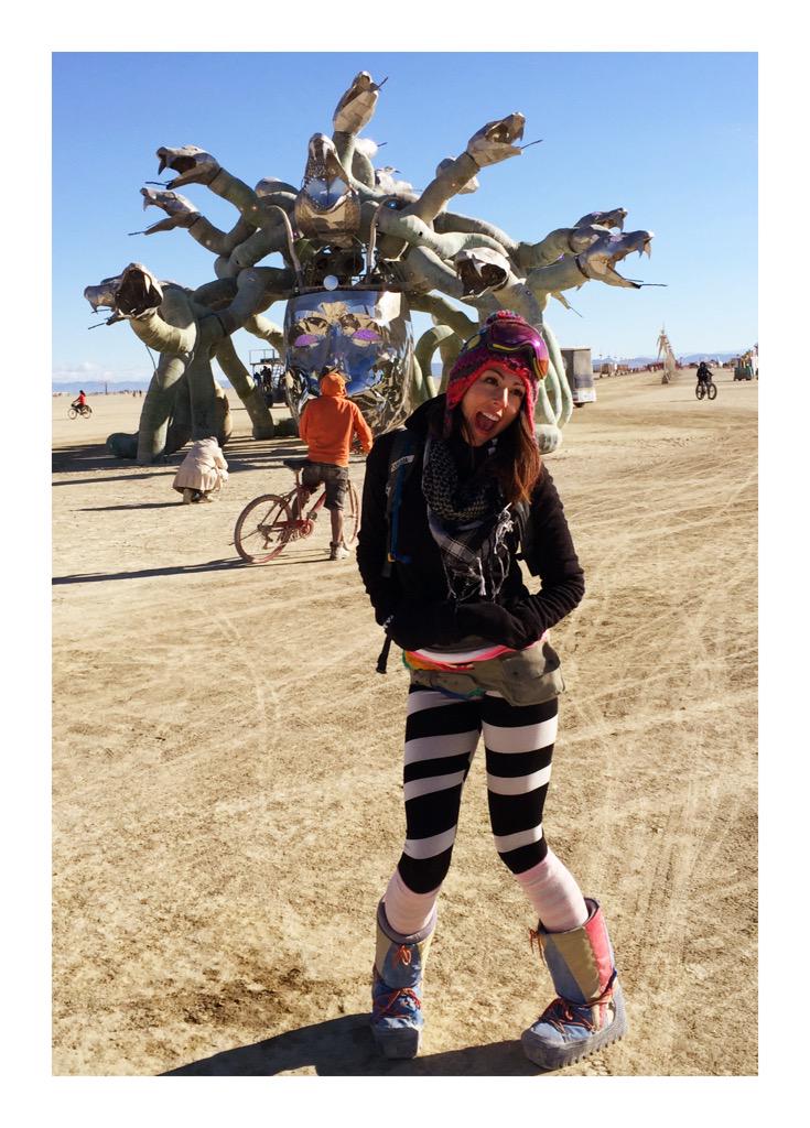 themudcrusher's tweet photo. Center camp caffeine high💙 #burningman #mudcrusher http://t.co/c4FqJMSYtM