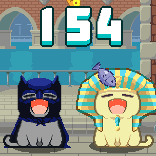 AdrianCappas's tweet photo. I fed 154 fish to #NomCat! Challenge meow at https://t.co/t4jqoJd5jV http://t.co/l31Z5oVeWg