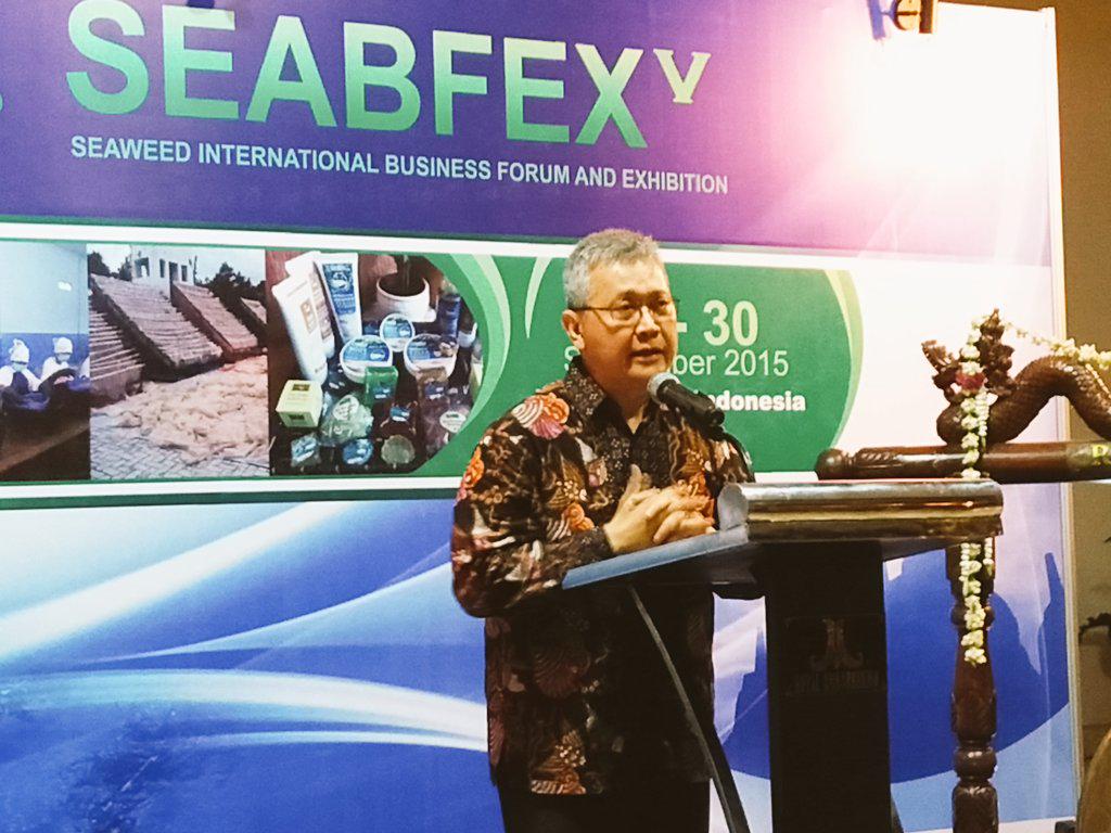 Ditjen_PDSPKP's tweet photo. Pembukaan SEABFEX V tahun 2015 di Yogyakarta, DIY. @KemenKP @Seabfex5 @infoyogya @NPerbowo http://t.co/ZJooMixawg