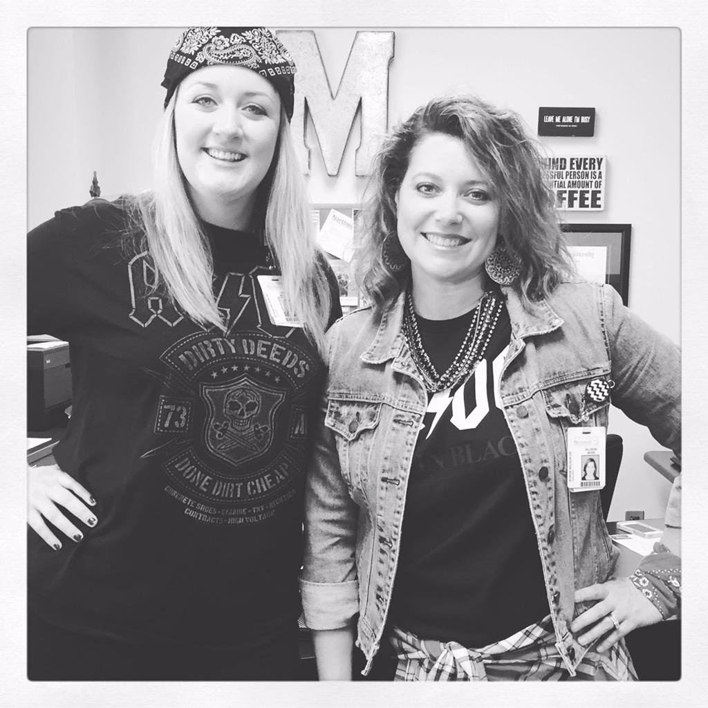 ACAHawesome's tweet photo. Metal Monday! Homecoming 2015! Where's your spirit? #rocktheraiders #beakid #nottocoolforschool http://t.co/I82n9ve8kM