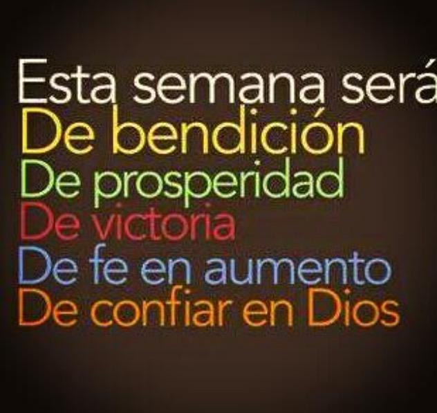 Bibliaenlinea's tweet photo. Esta semana, será de Bendición, de Prosperidad, de Victoria, de Fe en aumento, de Confiar en DIOS. El SEÑOR es Fiel. http://t.co/XCKQuffFBi