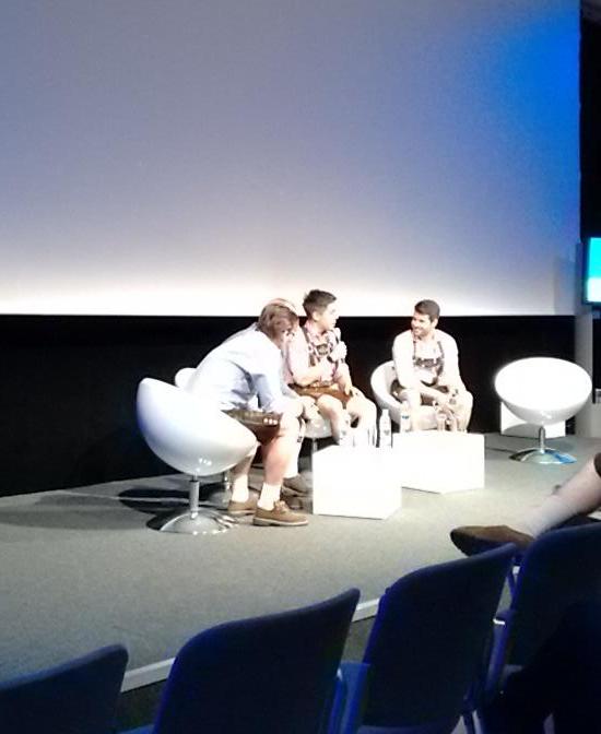 Holvi's tweet photo. Cool! #fintech panel @bitsandpretzels with @Accel @GoCardless @SavingGlobal #fintechie #pretzels #bits2015 http://t.co/LMMjPwa17U