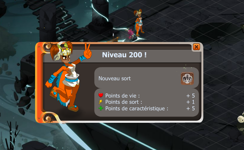 SourceCodeLily's tweet image. Nouveau 200 en guilde, bravo pour ton UP Vixy !