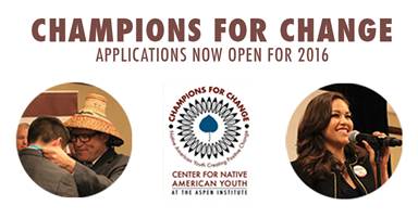 Center4Native's tweet photo. #NativeYouth - Apply for our #ChampionsForChange program! Check out the application here: http://t.co/tFyCxVl8gk http://t.co/zYU7h1ennP