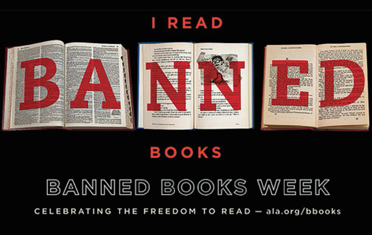 goodreads's tweet photo. It's Banned Books Week! Do you read banned books? http://t.co/8UMLqH2OUr