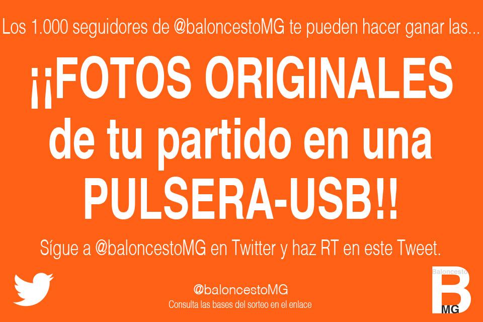 #SorteoBaloncestoMG

Haz RT y llévate las FOTOS ORIGINALES de tú partido en una 'PULSERA-USB' baloncestomg.com/CAS/noticias/n…