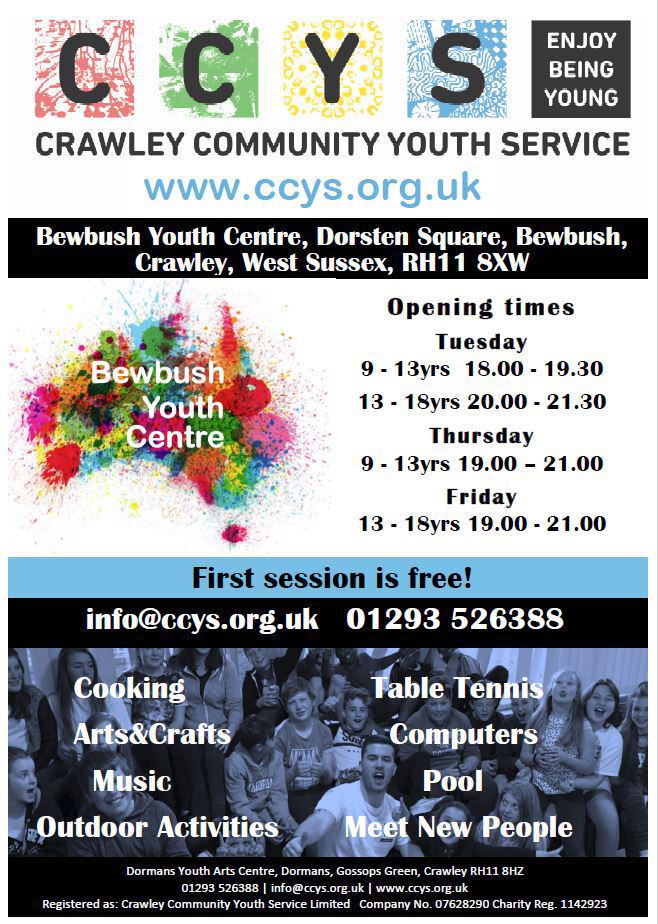 Check out our sessions in Bewbush ccys.org.uk/check-out-our-…