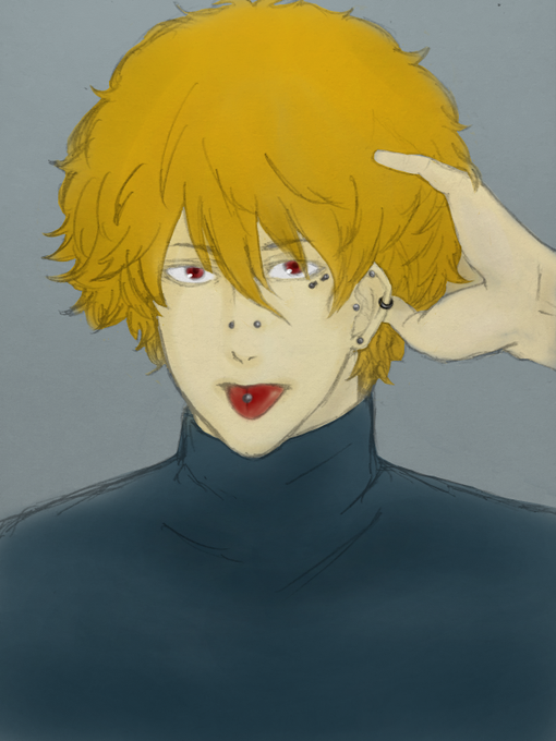 銀魂キャラたちがピアスのtwitterイラスト検索結果 古い順