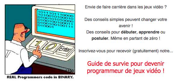 davidmekersa's tweet photo. Je prépare un guide de survie pour devenir programmeur de jeux vidéo ! Partagez :) #gamedev
http://t.co/1lixAkZ9po http://t.co/1pK00C6iu1