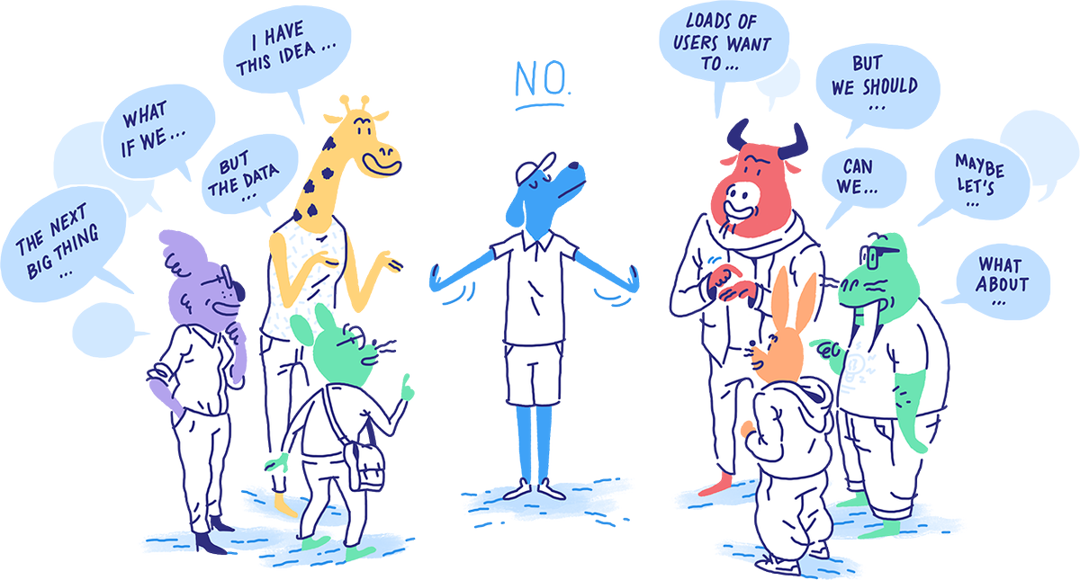 jesseddy's tweet photo. The best illustration. Product strategy means saying no.

http://t.co/vM5NWj1HtM http://t.co/rgX7GLcIAh