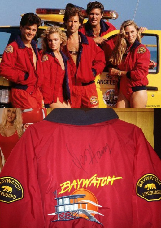 AuctionMyStuff's tweet photo. #Baywatch jacket signed by #actor, @DavidHasselhoff! https://t.co/Tp4uAz646o #rugbyworldcup #nbc #Auctions http://t.co/ocqTzrOR6h