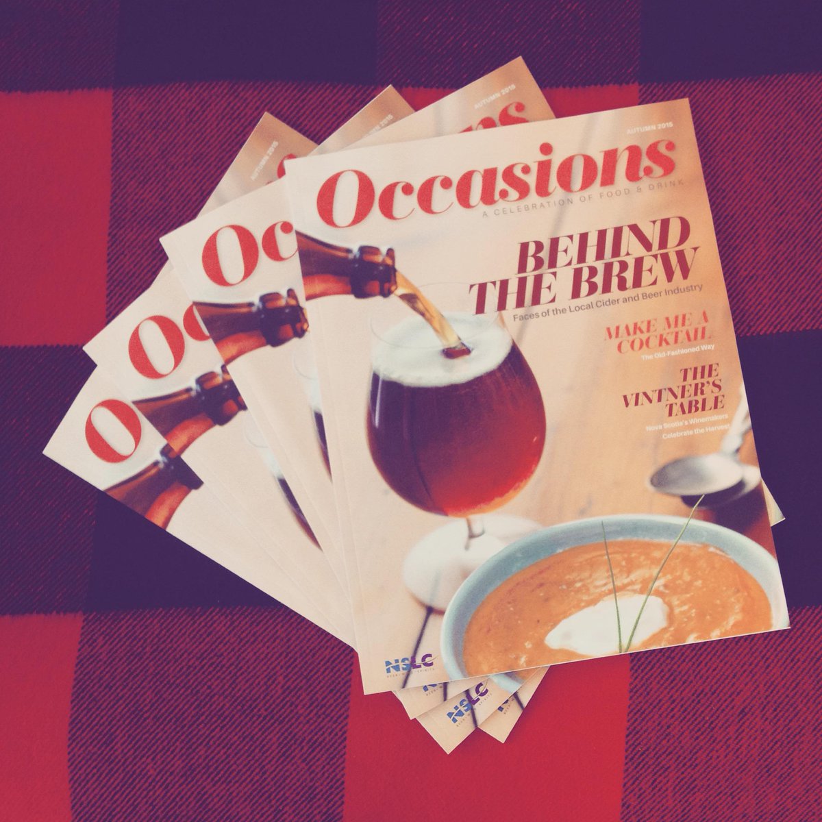theNSLC's tweet photo. The fall issue of Occasions magazine hits our stores today. Grab a copy at your local NSLC! #myOccasions http://t.co/21HInWlaE4