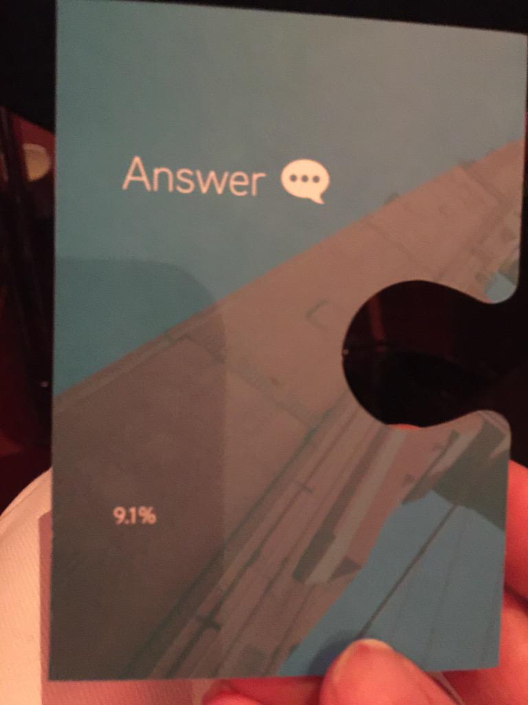 Wanted the pair to this #esomar