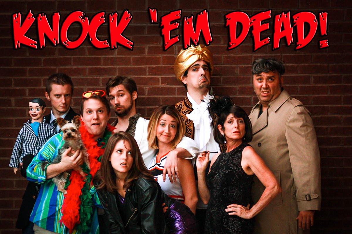 Knock 'Em Dead, a hilarious "you-solve-it" murder mystery. Oct 8th-25th.
bufordcommunitycenter.com