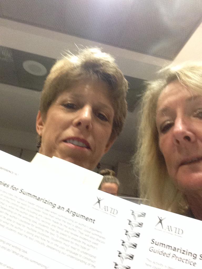 StacyFraser5's tweet photo. #vbavidpath  Susan and Stacy learning together. http://t.co/juRwzo8hqR