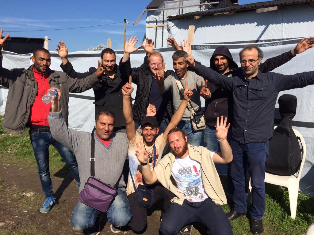 BenjaminEllin's tweet photo. 'Good weekend?' Awe inspiring! Follow @calaissessions. Amazing project. #TheCalaisSessions They are us. http://t.co/Wpa9ywpJsk