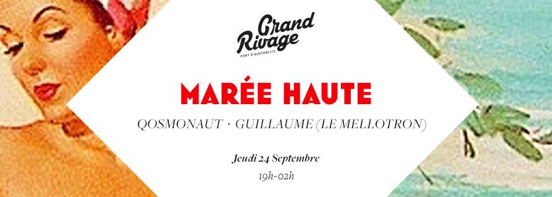 Guillaume du <a href="/LeMellotron/">Le Mellotron</a> et <a href="/qsmnt/">Qosmonaut</a> ambiance votre soirée ce soir <a href="/Grand_Rivage/">Grand Rivage</a> :