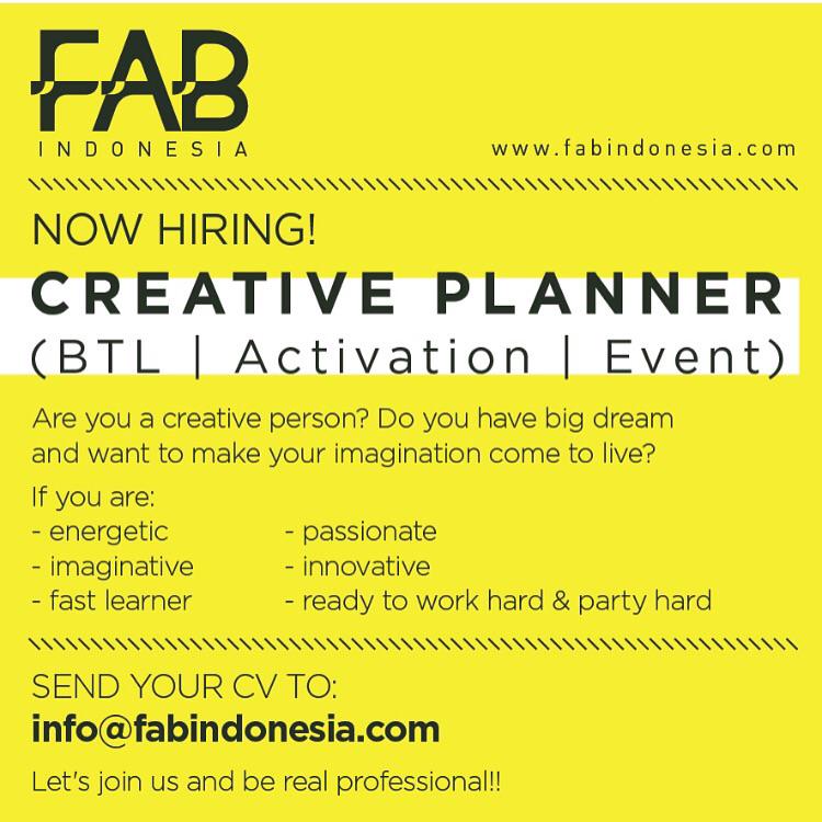 Kalau ada yang berminat langsung apply ya