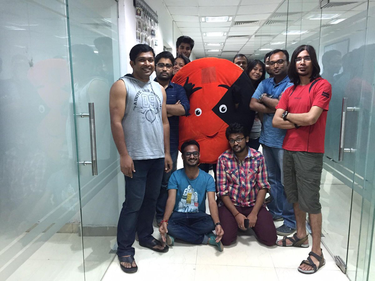 threadsol's tweet photo. @threadsol's mascot #intello is all set to go to @CISMA2015 | Look out for this cute guy at Hall E1 Booth A53. http://t.co/O0cpSd7xTB