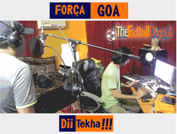 tfdo_'s tweet photo. The @FCGoaOfficial Anthem is on its way 😍. #Goa will sing in One Voice ✌ #ForcaGoa #DiiTekha #TFDOGoa #HeroISL http://t.co/40y0LYcbrV