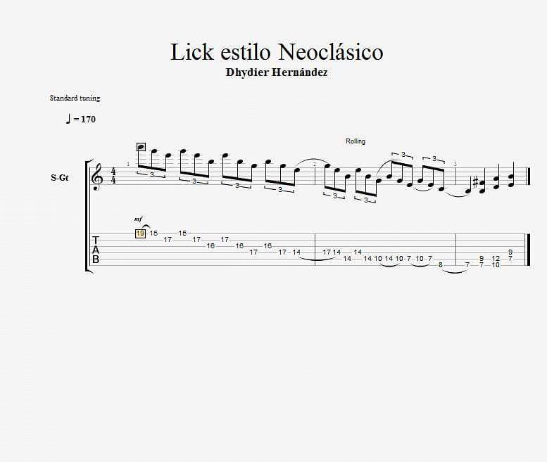 DhydierGuitar's tweet photo. #guitar #lick mas ejercicios en https://t.co/hSdx6ETHdZ http://t.co/3Ja8Y9BPDV