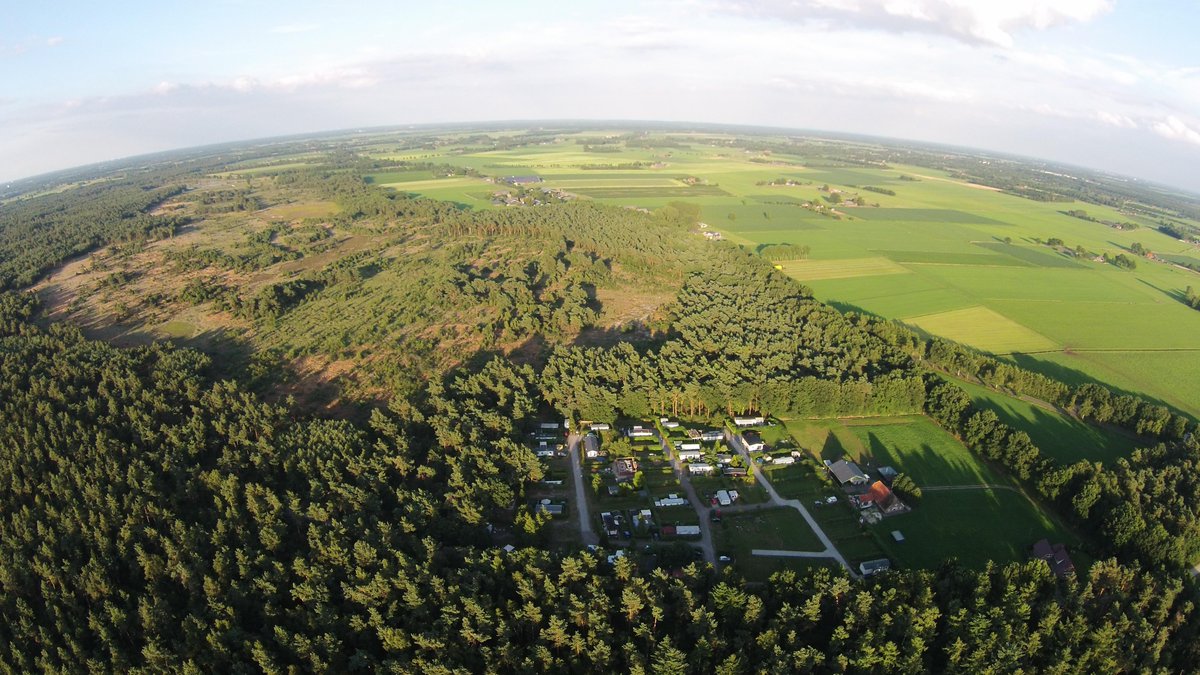 Onze camping gelegen in het natuurgebied Het Beerzerhaar #landschapov campingdevogelsangh.nl