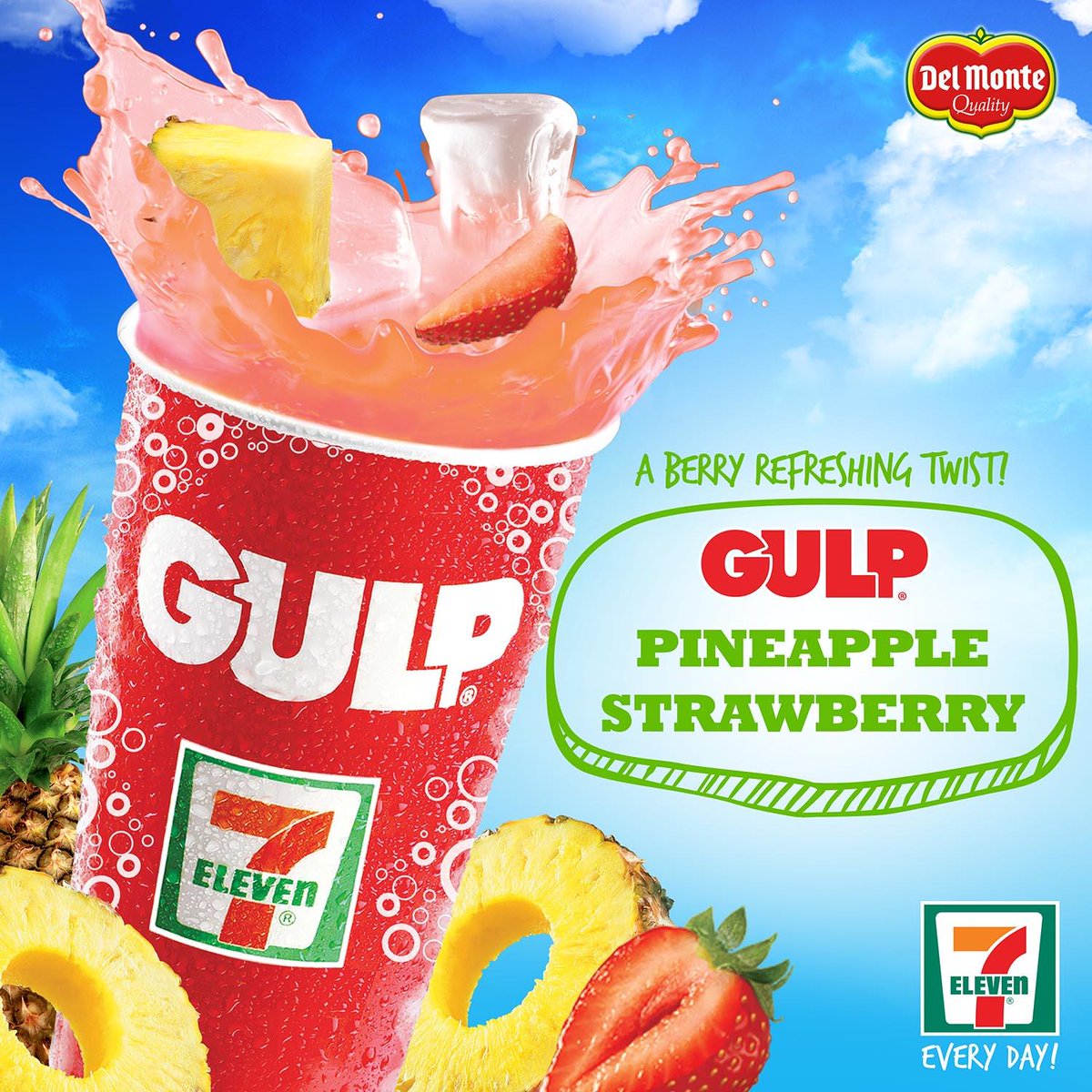 7-Eleven Philippines on X: Introducing the GULP Pineapple