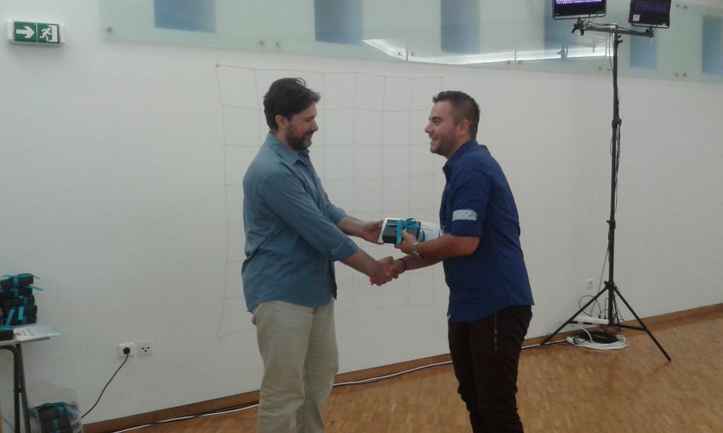 StephCher1's tweet photo. Awarding #teachers  who excel against all odds &amp; obstacles. @EDEN20_Official @ods_eu #occathens #edtech #edchat #OER http://t.co/IR6Dtdj8sG