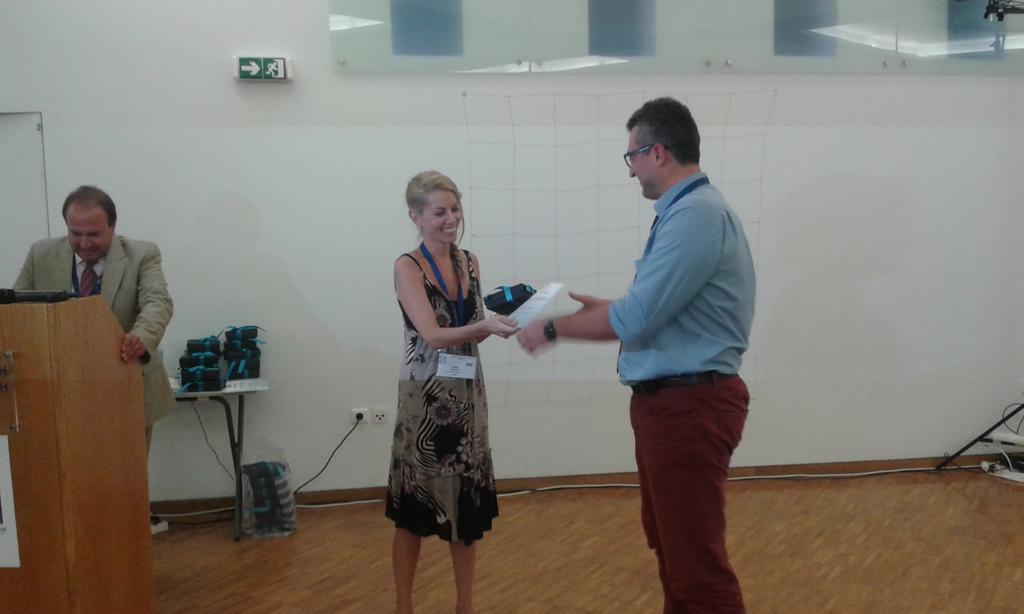StephCher1's tweet photo. Awarding #teachers  who excel against all odds &amp; obstacles. @EDEN20_Official @ods_eu #occathens #edtech #edchat #OER http://t.co/IR6Dtdj8sG