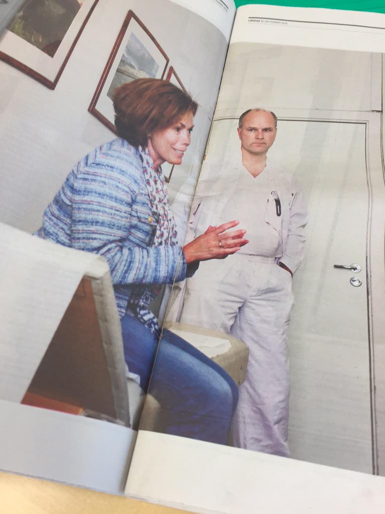 Flinke Jeanette i <a href="/Finansavisen/">Finansavisen</a> m reportasje om #kliniskestudier - Takk Kari Grønås at du deler din kregthistorie.