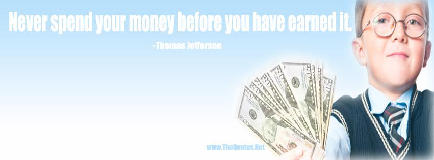 gr8quotes4you's tweet photo. Never spend your money before you have earned it.-Thomas Jefferson
https://t.co/j9ldkvDE5C
https://t.co/QedByXmOKP
#QOTD #quotes