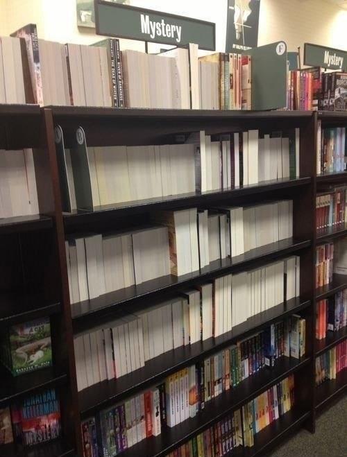 StoreWalk's tweet image. Mystery library !! well played #funny #storewalk