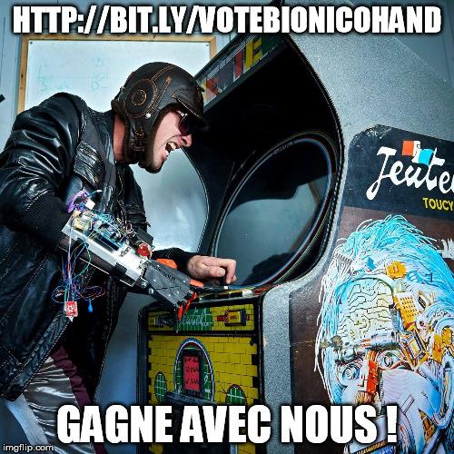 Gagne avec nous ! #googleimpactchallenge #votebionicohand  cc <a href="/3hitcombo/">3 Hit Combo</a>  #bretagne bit.ly/votebionicohand