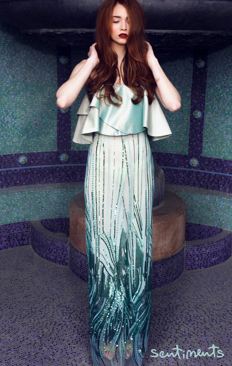 sentimentsc's tweet photo. Sentiments 2015 Sous-marin #couture #fashion #Hungary #Green http://t.co/sihlZUPZlw