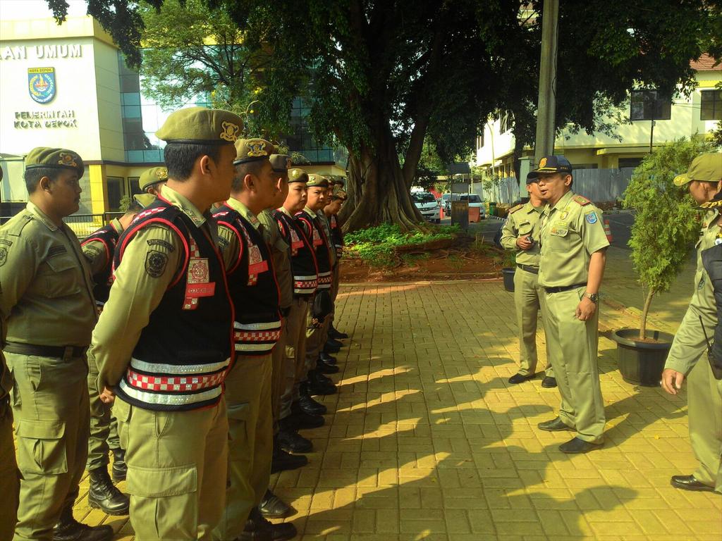 Satpol PP Kota Depok tweet media